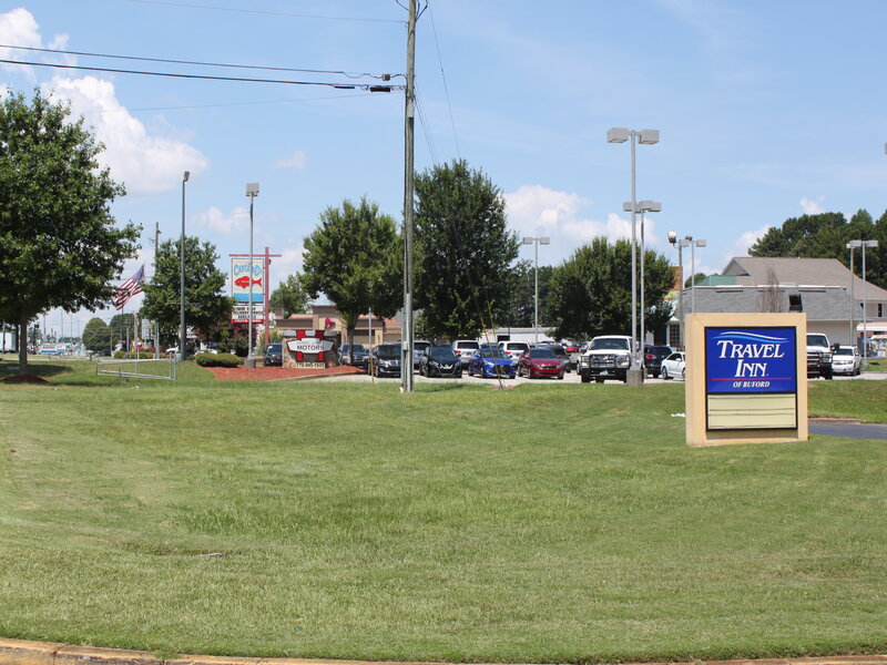 The Travel Inn sign at the Travel Inn of Buford, Buford GA